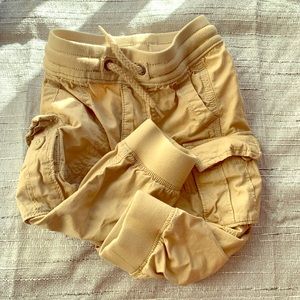 PERFECT Condition GAP cargo joggers boys 12/18 mo